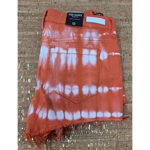 Blank Nyc Shorts Women's 25 The Essex Classic Cut Off Tie‎ Dye Casual Preppy